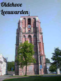 De Oldehove toren in Leeuwarden